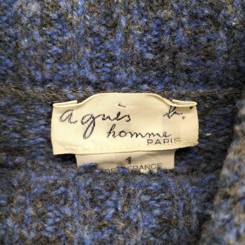 アニエスベーオム Agnes b.homme MADE IN FRANCE 霜降り タートルネックニット メンズ 1