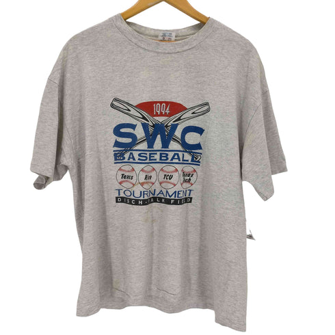 チャンピオン Champion 90S USA製 シングルステッチ プリントクルーネックTシャツ メンズ import:XL