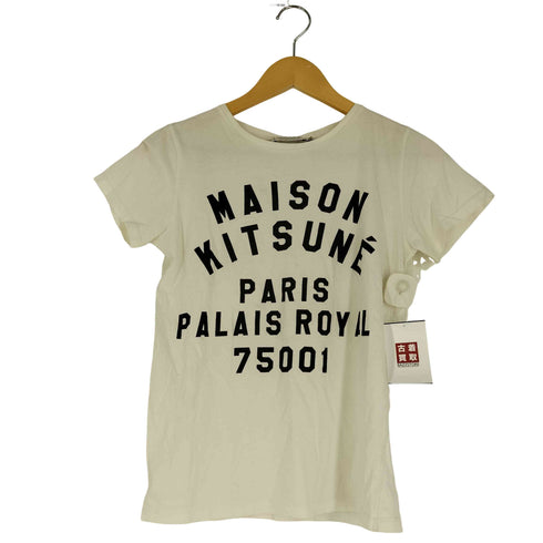 メゾンキツネ MAISON KITSUNE ロゴプリント Tシャツ レディース import:XS