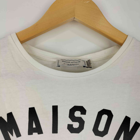 メゾンキツネ MAISON KITSUNE ロゴプリント Tシャツ レディース import:XS