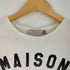 メゾンキツネ MAISON KITSUNE ロゴプリント Tシャツ レディース import:XS