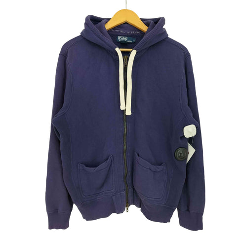 ポロバイラルフローレン Polo by RALPH LAUREN アクリルコットン ダブルジップパーカー メンズ import:L