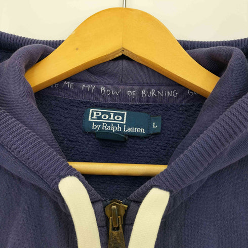 ポロバイラルフローレン Polo by RALPH LAUREN アクリルコットン ダブルジップパーカー メンズ import:L