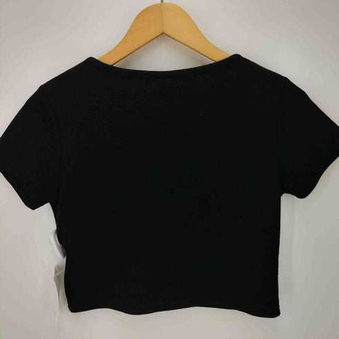 エックスガール X-girl ONE POINT STAR LOGO S/S BABY TOP レディース import:M