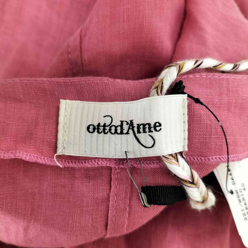 ottod'Ame リネン スキッパー ノースリーブ ワンピース レディース 40