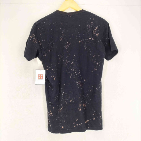 ブリーチ加工バンドTシャツ メンズ S