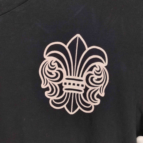クロムハーツ CHROME HEARTS ロゴプリント VネックTシャツ メンズ S