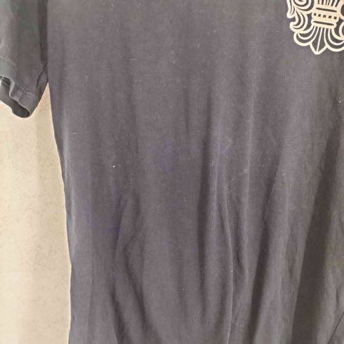 クロムハーツ CHROME HEARTS ロゴプリント VネックTシャツ メンズ S