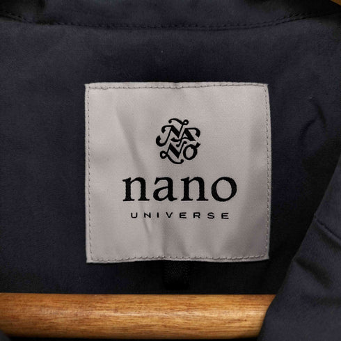 ナノユニバース NANO universe コットン比翼トレンチコート レディース 36