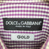 ドルチェアンドガッバーナ DOLCE&GABBANA GOLDライン ギンガムチェックシャツ メンズ 40