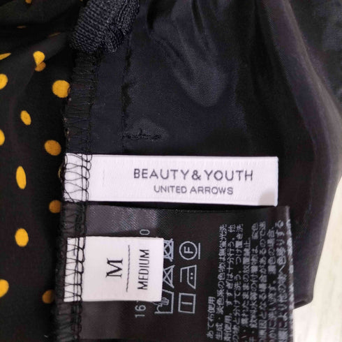 ビューティーアンドユースユナイテッドアローズ BEAUTY & YOUTH UNITED ARROWS ドットイージーワイドパンツ 手洗い可能 レディース JPN:M