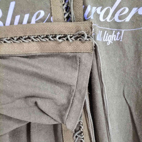 ダイリク DAIRIKU 25SS Blue Marder Lace-Up Tee メンズ JPN:M
