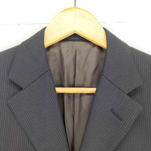 バーバリーブラックレーベル BURBERRY BLACK LABEL ピンストライプテーラードジャケット メンズ 165