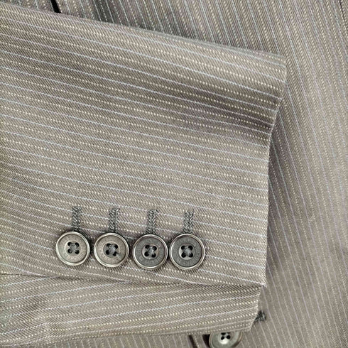 バーバリーブラックレーベル BURBERRY BLACK LABEL ピンストライプテーラードジャケット メンズ 165
