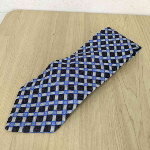 ジバンシィ GIVENCHY 格子柄ネクタイ MADE IN ITALY メンズ