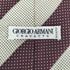 ジョルジオアルマーニ Giorgio Armani ストライプ×ドット ネクタイ メンズ