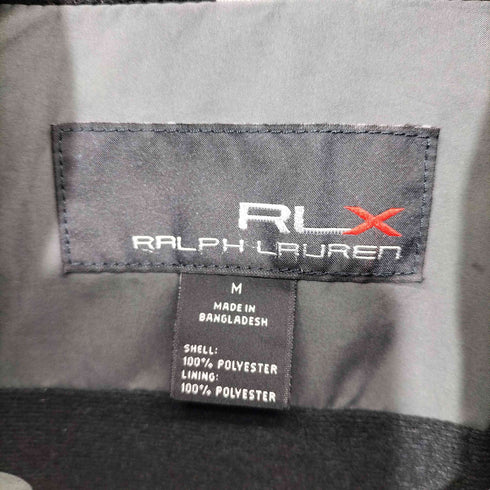アールエルエックスラルフローレン RLX RALPH LAUREN 67/10 ドローコード スタンドカラー シェル ジャケット メンズ import:M