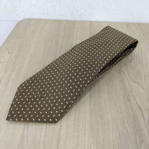 バーバリーロンドン BURBERRY LONDON 騎士ロ刺繍総柄ネクタイ メンズ
