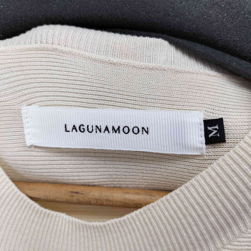 ラグナムーン LAGUNAMOON ピンタックフォルムドルマンワンピース レディース import:M
