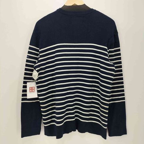 ROYAL MER フランス製 ナバル ボーダーCN ニット メンズ import:M