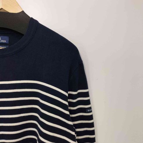 ROYAL MER フランス製 ナバル ボーダーCN ニット メンズ import:M