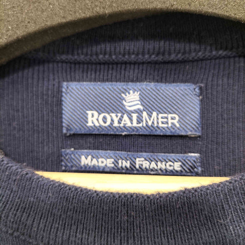 ROYAL MER フランス製 ナバル ボーダーCN ニット メンズ import:M