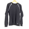ディーゼル DIESEL ショルダージップラインラグランスウェット メンズ S