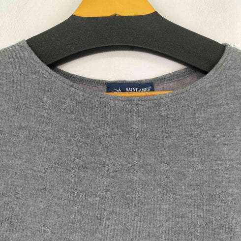 セントジェームス SAINT JAMES ウール混 クルーネックセーター メンズ M/L