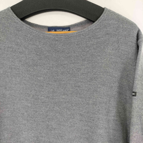 セントジェームス SAINT JAMES ウール混 クルーネックセーター メンズ M/L
