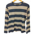 アニエスベーオム Agnes b.homme ボーダー クルーネック コットンTシャツ メンズ T1