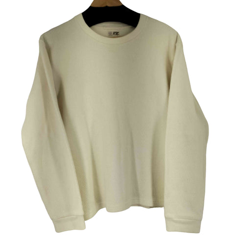 ジャーナルスタンダードホームステッド JOURNAL STANDARD J.S HOMESTEAD ワッフルクルーネックカットソー メンズ import:L