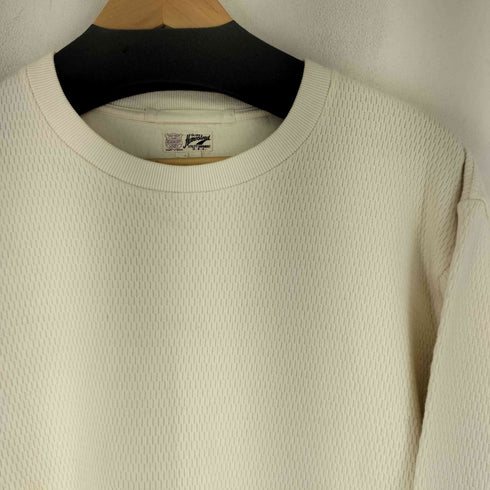 ジャーナルスタンダードホームステッド JOURNAL STANDARD J.S HOMESTEAD ワッフルクルーネックカットソー メンズ import:L