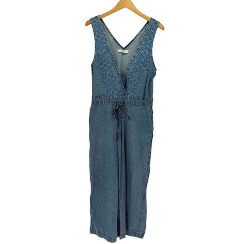 アーバンリサーチサニーレーベル URBAN RESEARCH Sonny Label クロス刺繍デニムサロペット レディース FREE