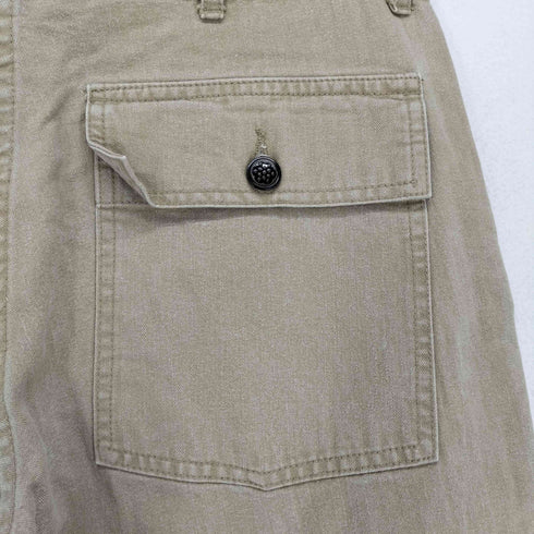 13スター ヘリンボーンベイカーパンツ WASHIDENIM メンズ S