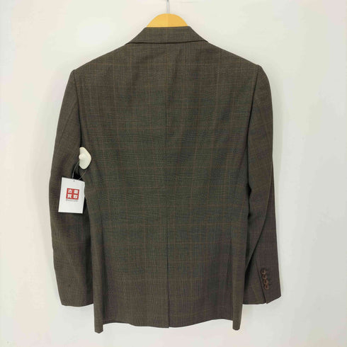 パーソンズフォーメン person's for men ウール チェック柄 2B テーラードジャケット パンツ セットアップ レディース 165