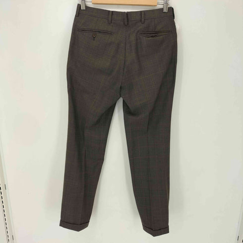 パーソンズフォーメン person's for men ウール チェック柄 2B テーラードジャケット パンツ セットアップ レディース 165