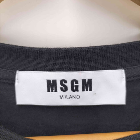 エムエスジーエム MSGM PANEL T-SHIRT パネル Tシャツ メンズ import:M