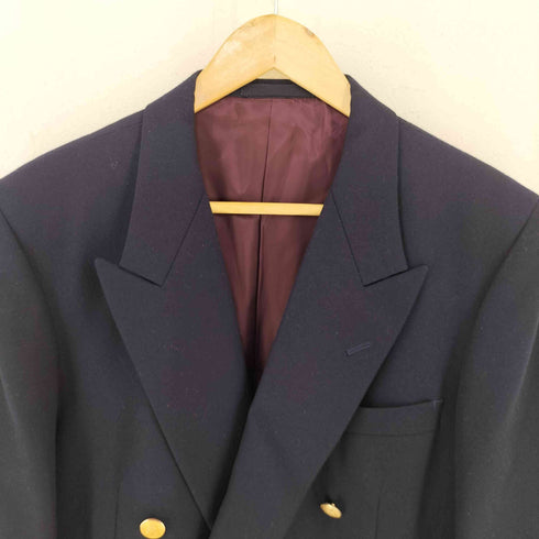 ポロブリティッシュカントリースピリット POLO BRITISH COUNTRY SPIRIT 紺ブレ 金ボタンダブルブレストジャケット メンズ import:M