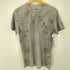 ディーゼル DIESEL ロゴプレート フラワープリント クルーネック ペンキT シャツ Y2K メンズ import:XS