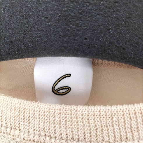 ロクビューティーアンドユースユナイテッドアローズ 6 BEAUTY & YOUTH UNITED ARROWS SUKE PULLOVER ニット カットソー レディース