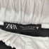 ザラ ZARA 1タックストライプワイドスラックス レディース JPN:XS