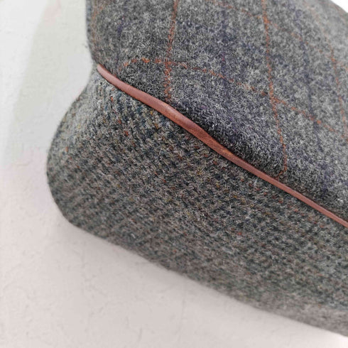 ハリスツイード Harris Tweed チェック柄トートバッグ メンズ