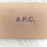 アーペーセー A.P.C. パイソン柄ベルト レディース