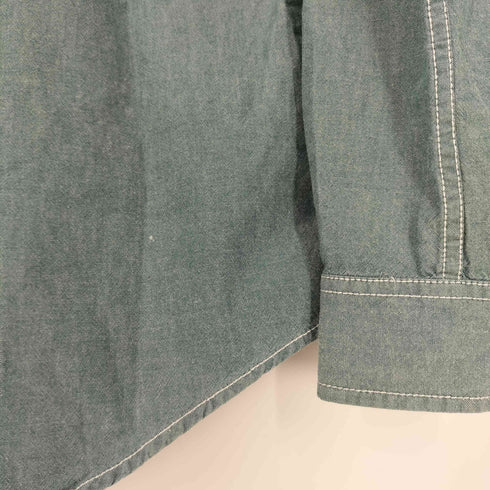 ティンバーランド Timberland Earthkeepers ロゴ刺繍 レギュラーカラーシャツ メンズ import:M