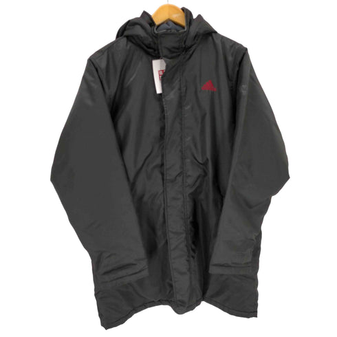 アディダス adidas フード付き中綿ロングコート メンズ JPN:M