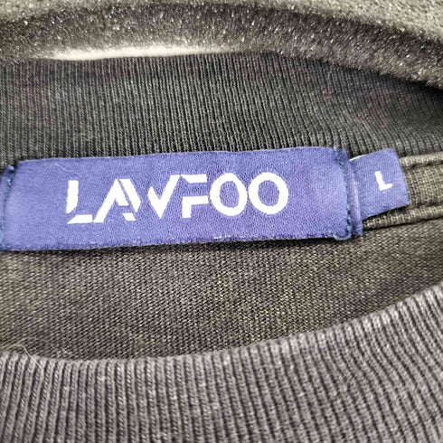 LAWFOO S/S バックプリント Tシャツ メンズ JPN:L