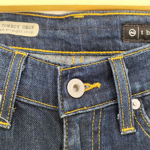 セオリー theory Tomboy Crop relaxed straight theory クロップドデニムパンツ レディース UK:24