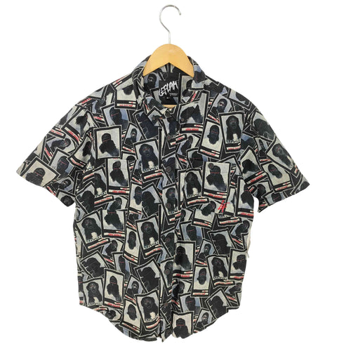 レフラー Leflah S/S 総柄コットンシャツ メンズ import:XL