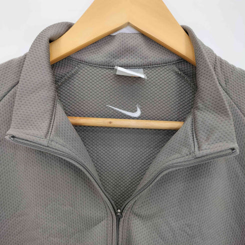 ナイキ NIKE FIT DRY フィットドライ ツートン ハーフジップシャツ メンズ JPN:M