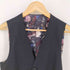 ポールスミスロンドン Paul Smith LONDON 裏地花柄 ストライプジレベスト メンズ import:M